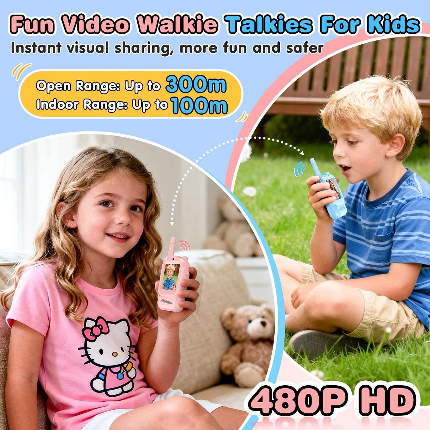 VidiKids - Video Walkie Talkies