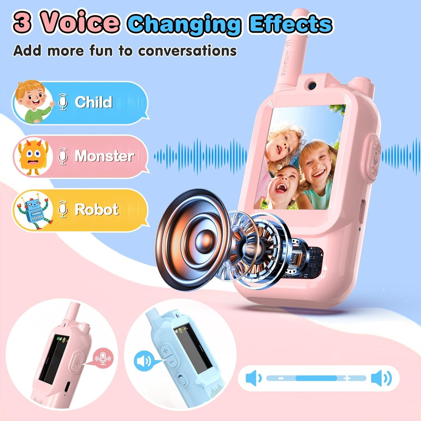 VidiKids - Video Walkie Talkies
