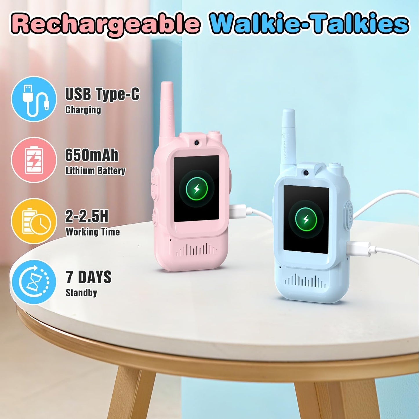 VidiKids - Video Walkie Talkies